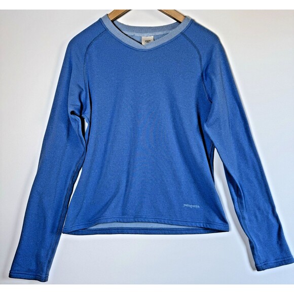 Patagonia R1 Regulator Fleece Womens Small Blue Polartec Made in USA Vintage - Picture 1 of 13